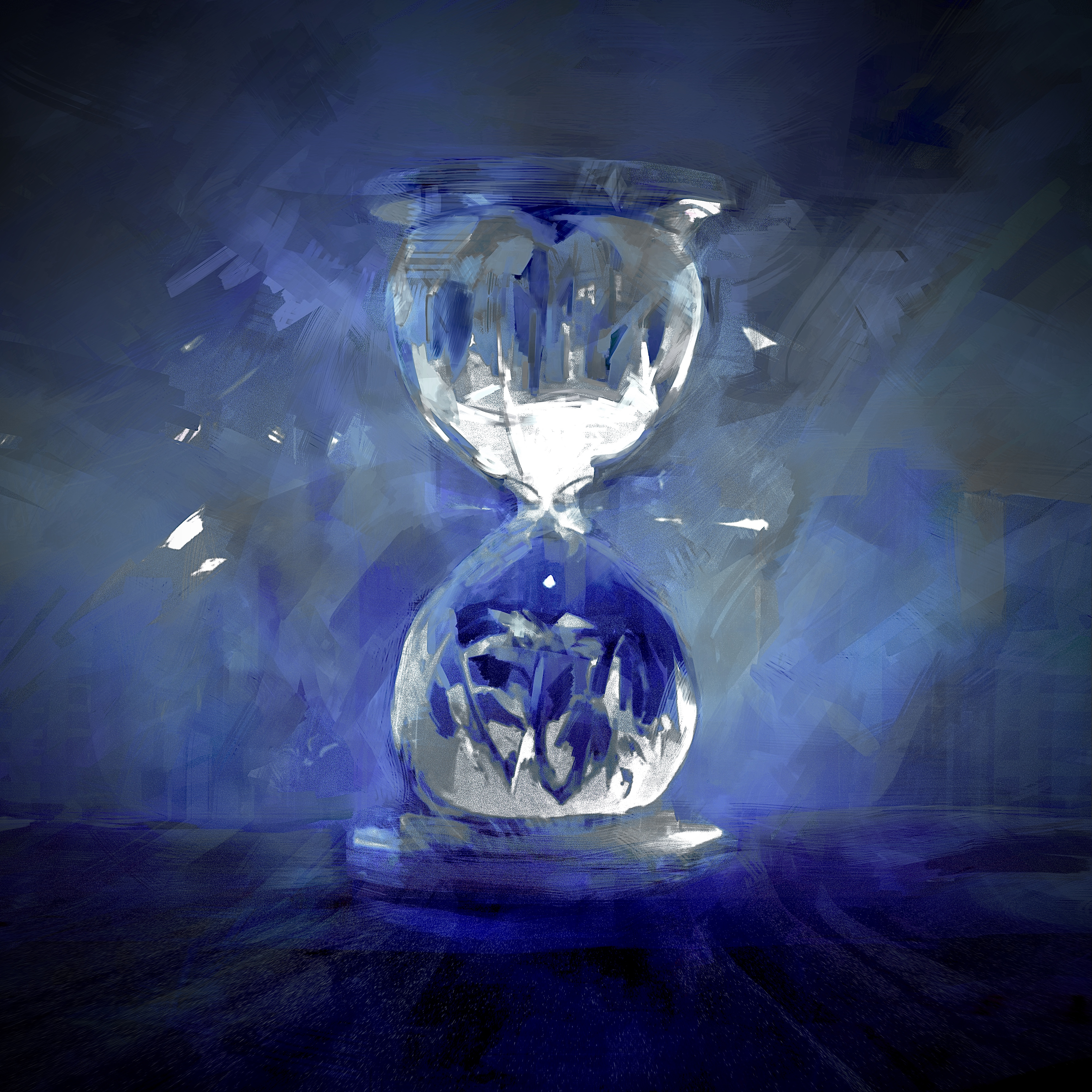 塌陷于38°C的蓝 封面